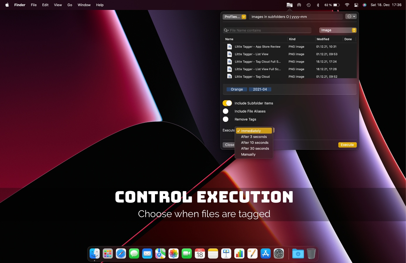 Little Tagger - Control Execution